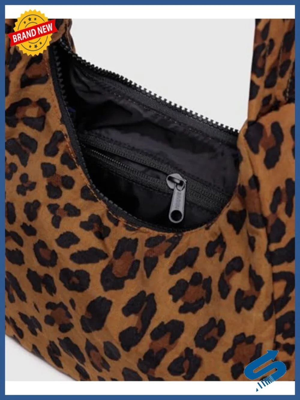 Mini Nylon Shoulder Bag with Adjustable Strap